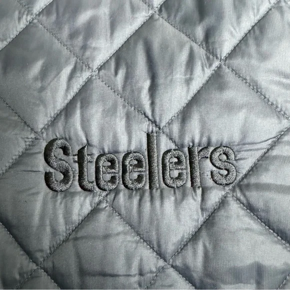 Onfield Apparel NFL Steelers Reversible Jacket Size L - Picture 10 of 11